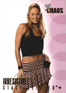 2004 Fleer WWE Chaos Base Simply Irresistible Stacy Keibler