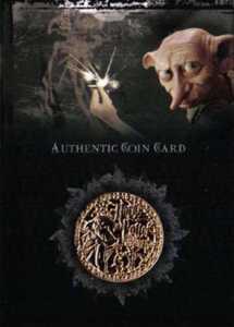 2006 Harry Potter Memorable Moments Coin Card Gold