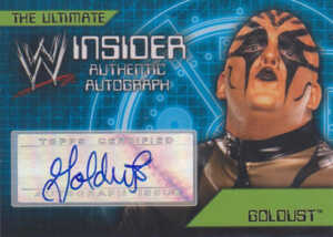 2006 Topps WWE Insider Autographs Goldust