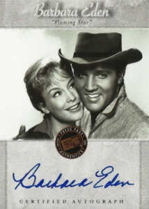 2007 Elvis Is Autographs Barbara Eden