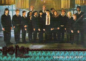 2007 Harry Potter San Diego Comic-Con OOTP Promo Card