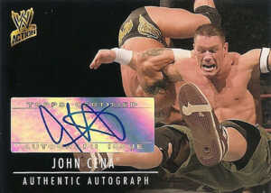 2007 Topps WWE Action Autographs John Cena