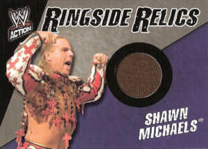 2007 Topps WWE Action Ringside Relics Shawn Michaels