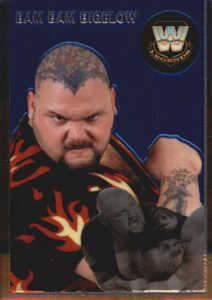 2007 Topps WWE Heritage Chrome II Base Legends Bam Bam Bigelow