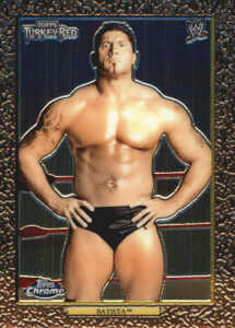 2007 Topps WWE Heritage Chrome II Base Turkey Red