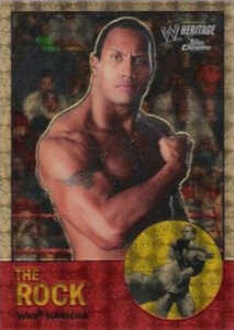 2007 Topps WWE Heritage Chrome II Superfractor