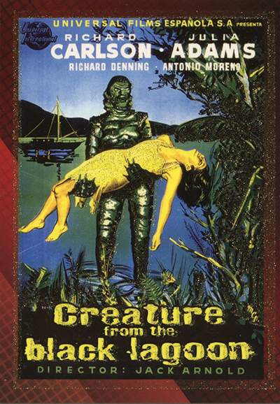2007 Vintage Poster Collection Creature from the Black Lagoon Glitter
