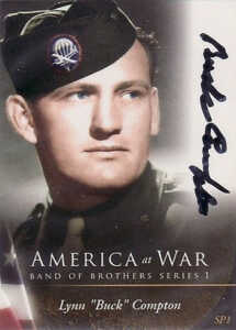 America At War WWII Band of Brothers Series 1 D-Day Promo Trading Card PR1 