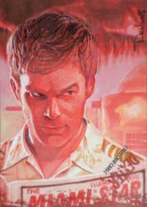 2009 Dexter SDCC Sketch Card David Desbois