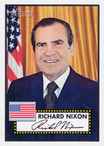 2009 Topps American Heritage American Presidents Richard Nixon