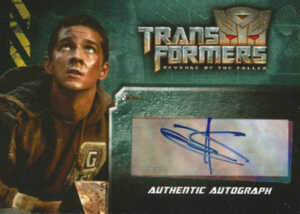 2009 Transformers Revenge of the Fallen Autographs Shia LeBeouf