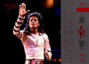 2011 Michael Jackson Base Decades
