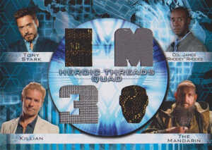 2013 Iron Man 3 Heroic Threads Quad