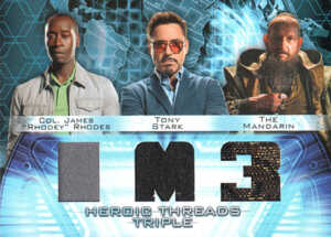 2013 Iron Man 3 Heroic Threads Triple