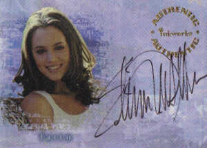 2000 Inkworks Buffy the Vampire Slayer Reflections Autographs A2 Eliza Dushku as Faith