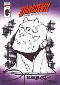 2001 Marvel Legends Sketch Card