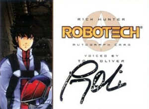 2002 Robotech Autographs A1