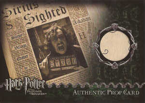 2004 Harry Potter and the POA Update Prop Card Daily Prophet