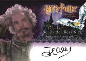 2005 Harry Potter and the Sorcerers Stone Autographs John Cleese