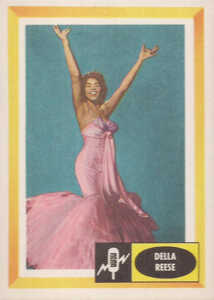 1960 Fleer Spins and Needles 1 Della Reese