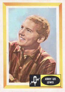 1960 Fleer Spins and Needles 36 Jerry Lee Lewis