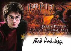 2006 Harry Potter GOF Update Autographs Daniel Radcliffe