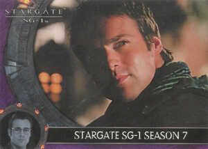 2005 Stargate SG-1 Season 7 Promo Card P1