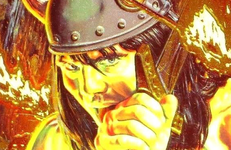 1994 CONAN 2 PRISM CARD P-4 SAVAGE SWORD OF CONAN 