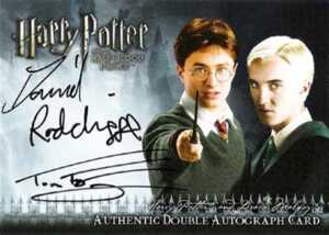 2009 Artbox Harry Potter and the Half-Blood Prince Dual Autograph