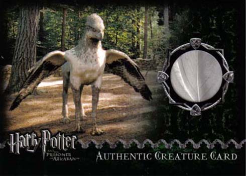 Harry Potter and the Prisoner of Azkaban Prop Cards - Buckbeak's Feather