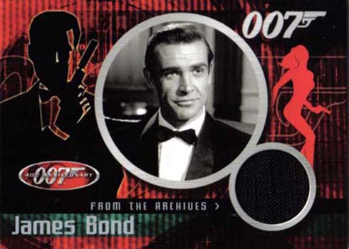 2002 James Bond 40th Anniversary Costume Cards CC1 James Bond