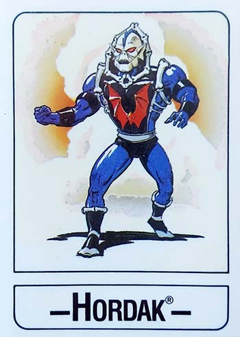ORKO 1986 MOTU WONDER BREAD He-Man Card Masters of the Universe RARE HTF!! 