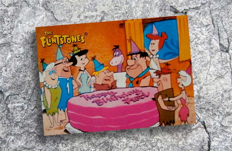 1993 Cardz The Flintstones # 65 