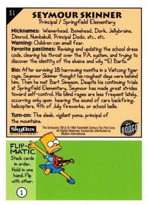 Sealed Box 1994 Skybox Simpsons Trading Cards Series 2 Rare Arty Art Cards Poss