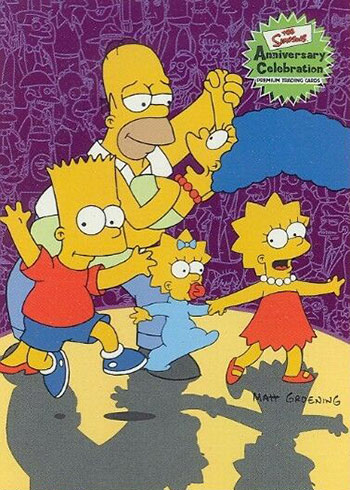 2000 Inkworks The Simpsons Art by Bart Dali #46 02b4 