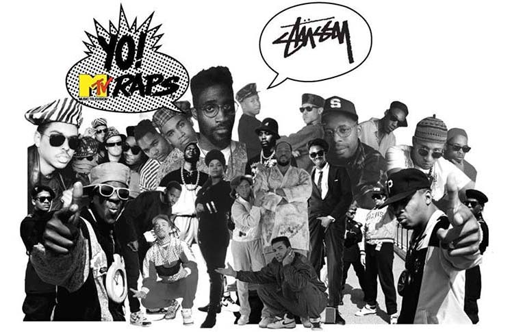 【限定レア】Stussy × Yo! MTV Raps Gang Star