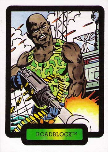 1987 GI JOE TRADING CARDS HASBRO COMIC IMAGES SERIES 1 COBRA 