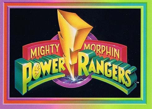 1994 Collect-A-Card Mighty Morphin Power Rangers Walmart