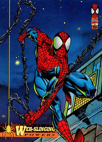 Details about   1994 Fleer Marvel Cards The Amazing Spider-Man #132 The Origin of Spider-Man 