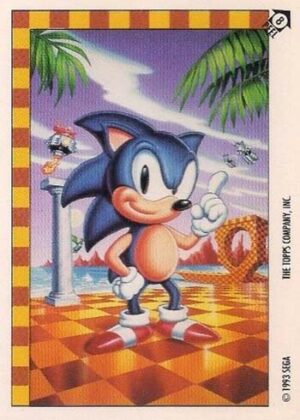 1993 Topps Sonic the Hedgehog Checklist, Trading Cards Details