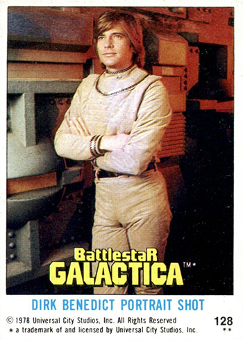 BATTLE-STAR GALACTICA GUM 1978 GUM CARD WRAPPER 