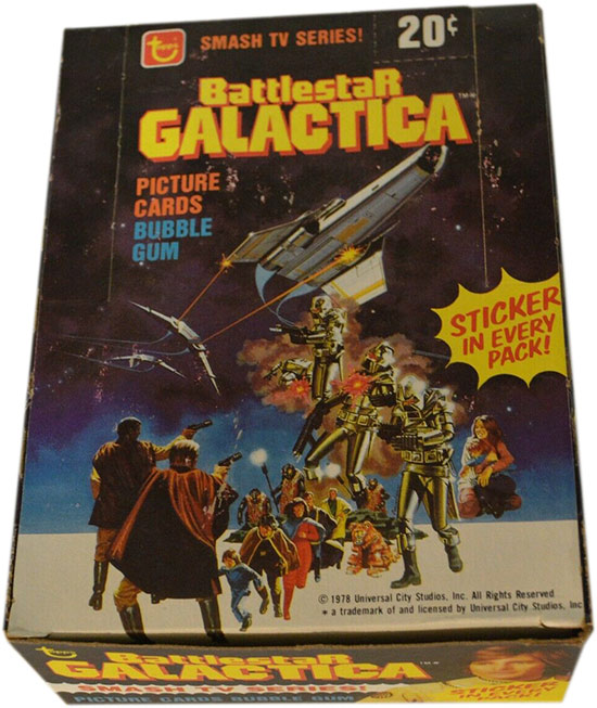 1978 Topps Battlestar Galactica Checklist, Trading Cards Details