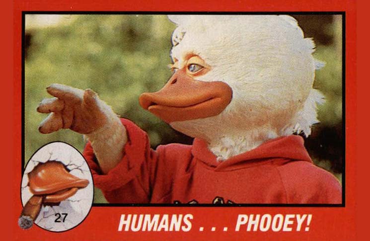 1986 Topps Howard the Duck Checklist, Trading Cards Details