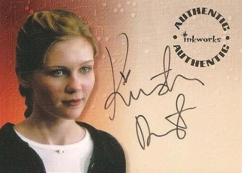 1998 Inkworks Small Soldiers Kirsten Dunst Autograph