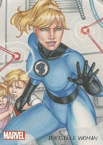 BLINDFOLD / Women of Marvel Series 2 (2013) BASE Trading Card #6