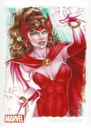 BLINDFOLD / Women of Marvel Series 2 (2013) BASE Trading Card #6