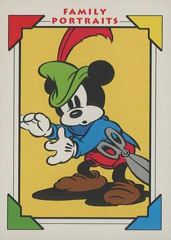 disney world tour trading cards