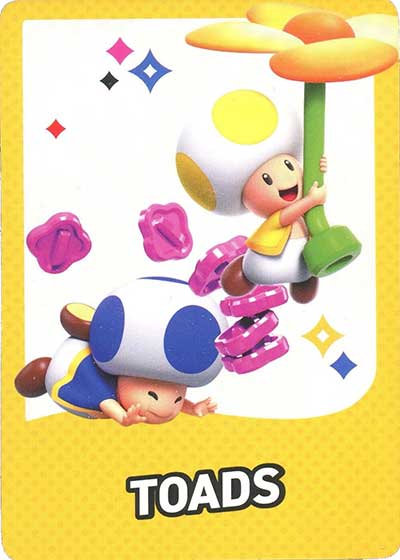 2023 Nintendo Super Mario Bros. Wonder Trading Cards Checklist
