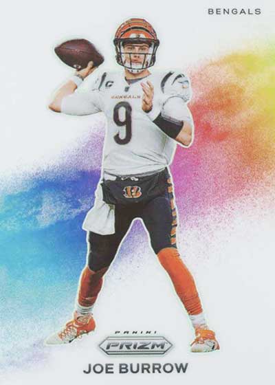 Joe Burrow 2020 Prizm Color Blast #11 Price Guide - Sports Card Investor