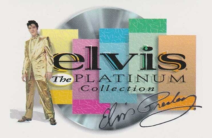 1999 Inkworks Elvis Presley Platinum Checklist, Trading Cards Info